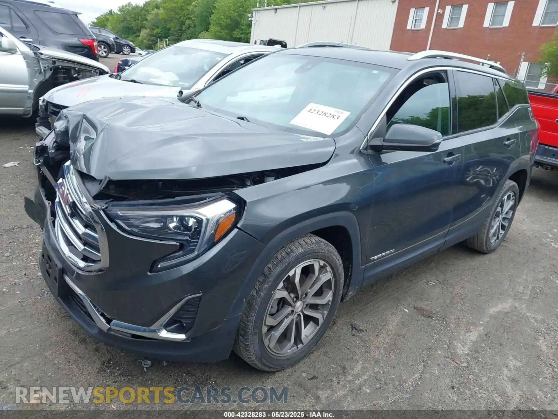 2 Photograph of a damaged car 3GKALVEV6ML311362 GMC TERRAIN 2021