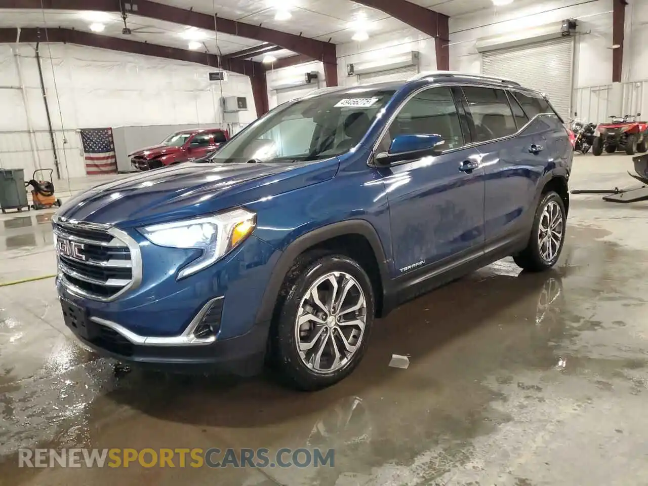 1 Photograph of a damaged car 3GKALVEV6ML315797 GMC TERRAIN 2021