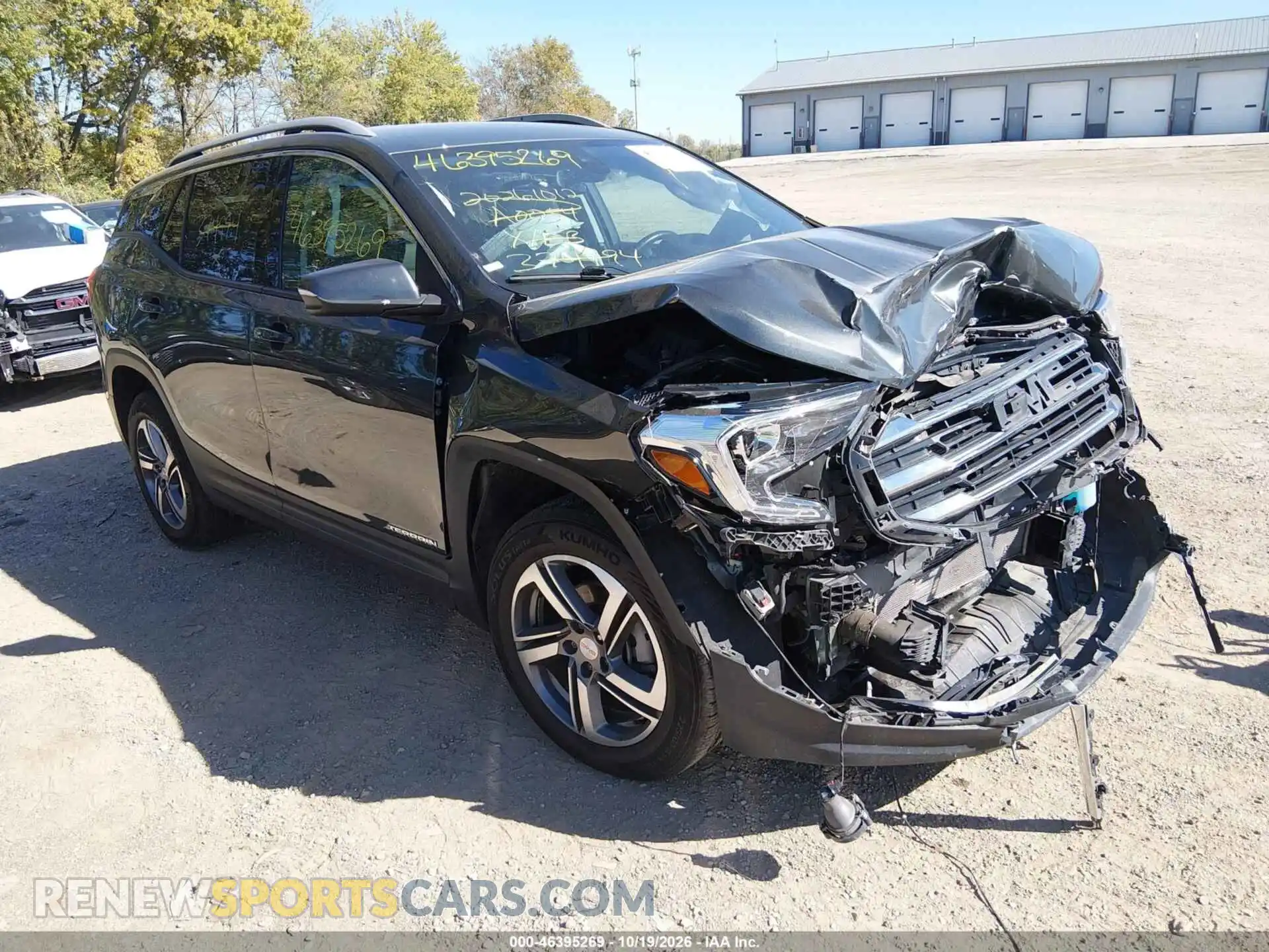 1 Photograph of a damaged car 3GKALVEV6ML374994 GMC TERRAIN 2021