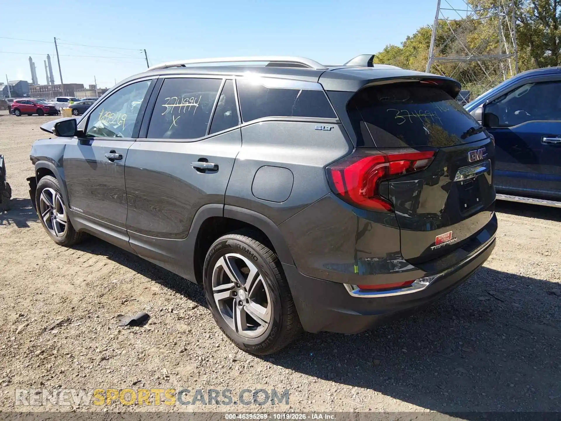 3 Photograph of a damaged car 3GKALVEV6ML374994 GMC TERRAIN 2021