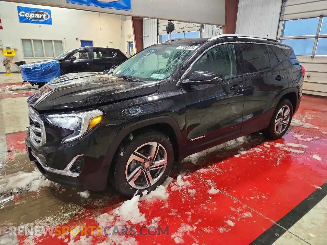 1 Photograph of a damaged car 3GKALVEV6ML381525 GMC TERRAIN 2021