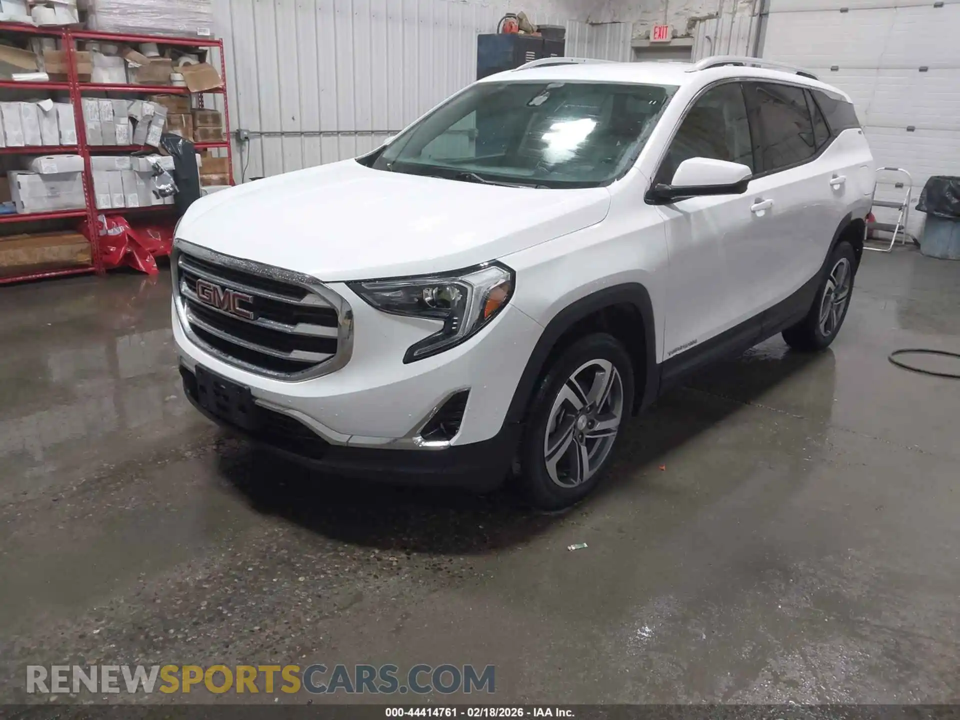 2 Photograph of a damaged car 3GKALVEV6ML391780 GMC TERRAIN 2021