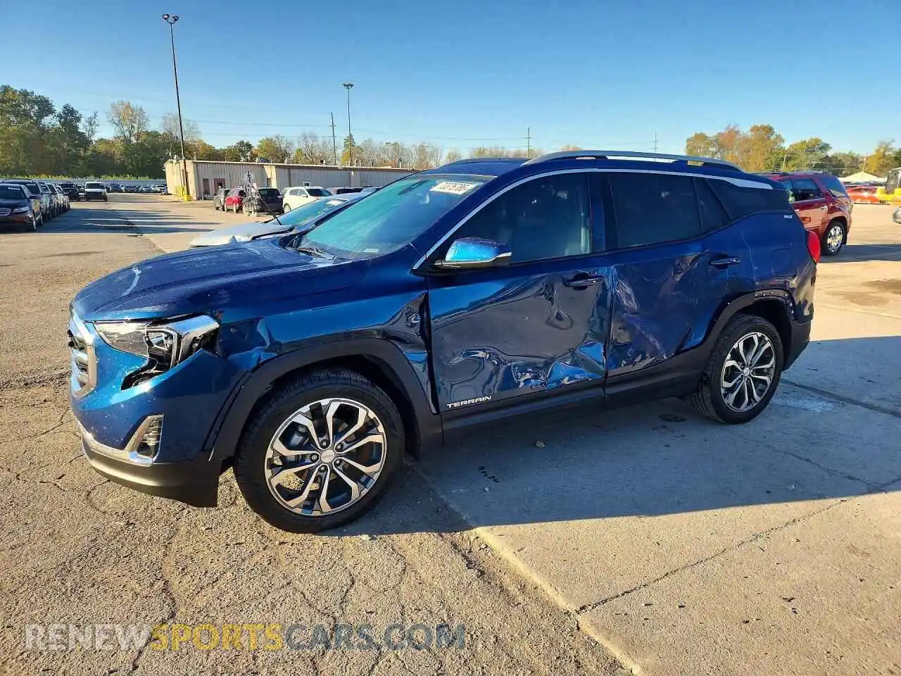 1 fotografías del automóvil dañado 3GKALVEV7ML302069 GMC TERRAIN 2021