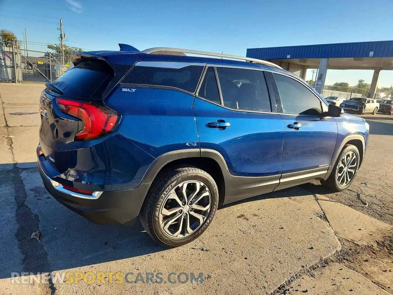 3 fotografías del automóvil dañado 3GKALVEV7ML302069 GMC TERRAIN 2021