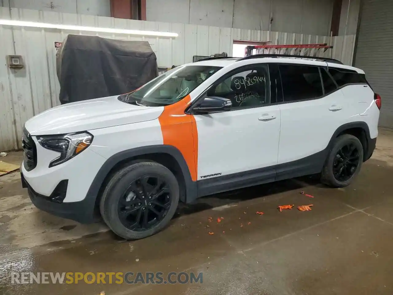 1 Photograph of a damaged car 3GKALVEV7ML401992 GMC TERRAIN 2021