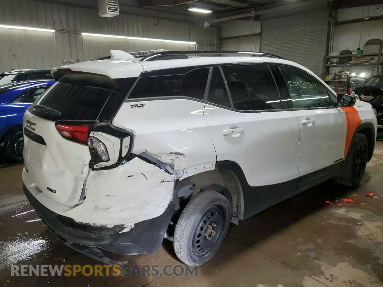 3 Photograph of a damaged car 3GKALVEV7ML401992 GMC TERRAIN 2021