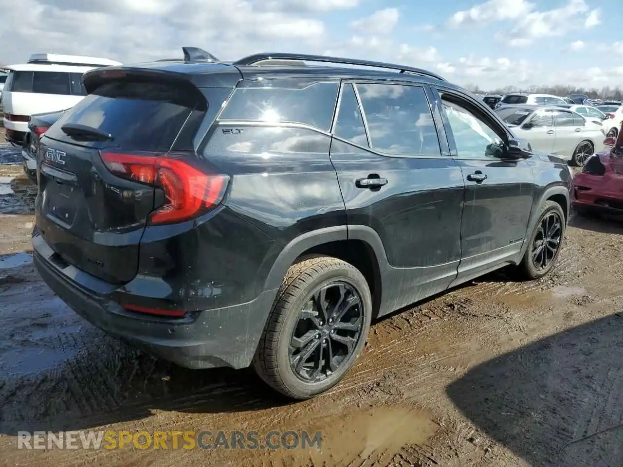 3 Photograph of a damaged car 3GKALVEV8ML360675 GMC TERRAIN 2021