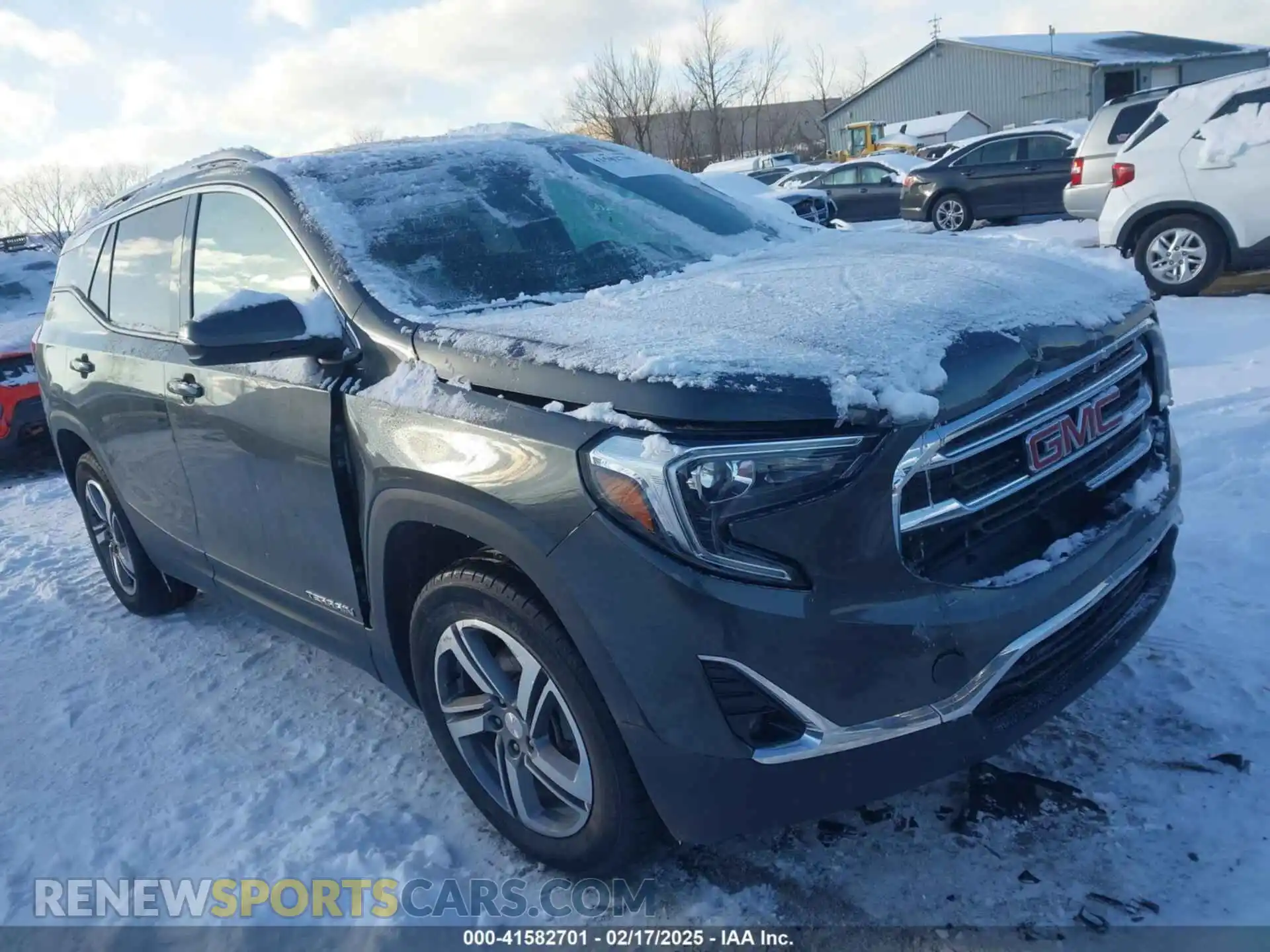 1 fotografías del automóvil dañado 3GKALVEV8ML374592 GMC TERRAIN 2021