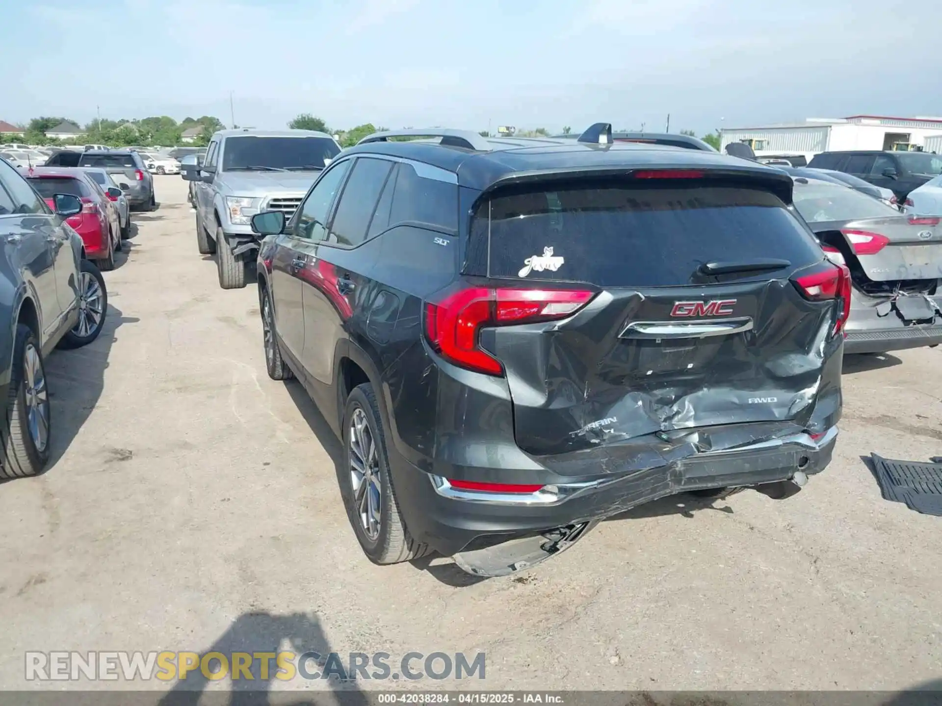 3 Photograph of a damaged car 3GKALVEV9ML327653 GMC TERRAIN 2021