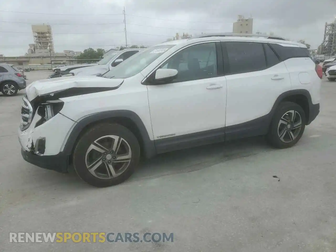 1 Photograph of a damaged car 3GKALVEV9ML333968 GMC TERRAIN 2021
