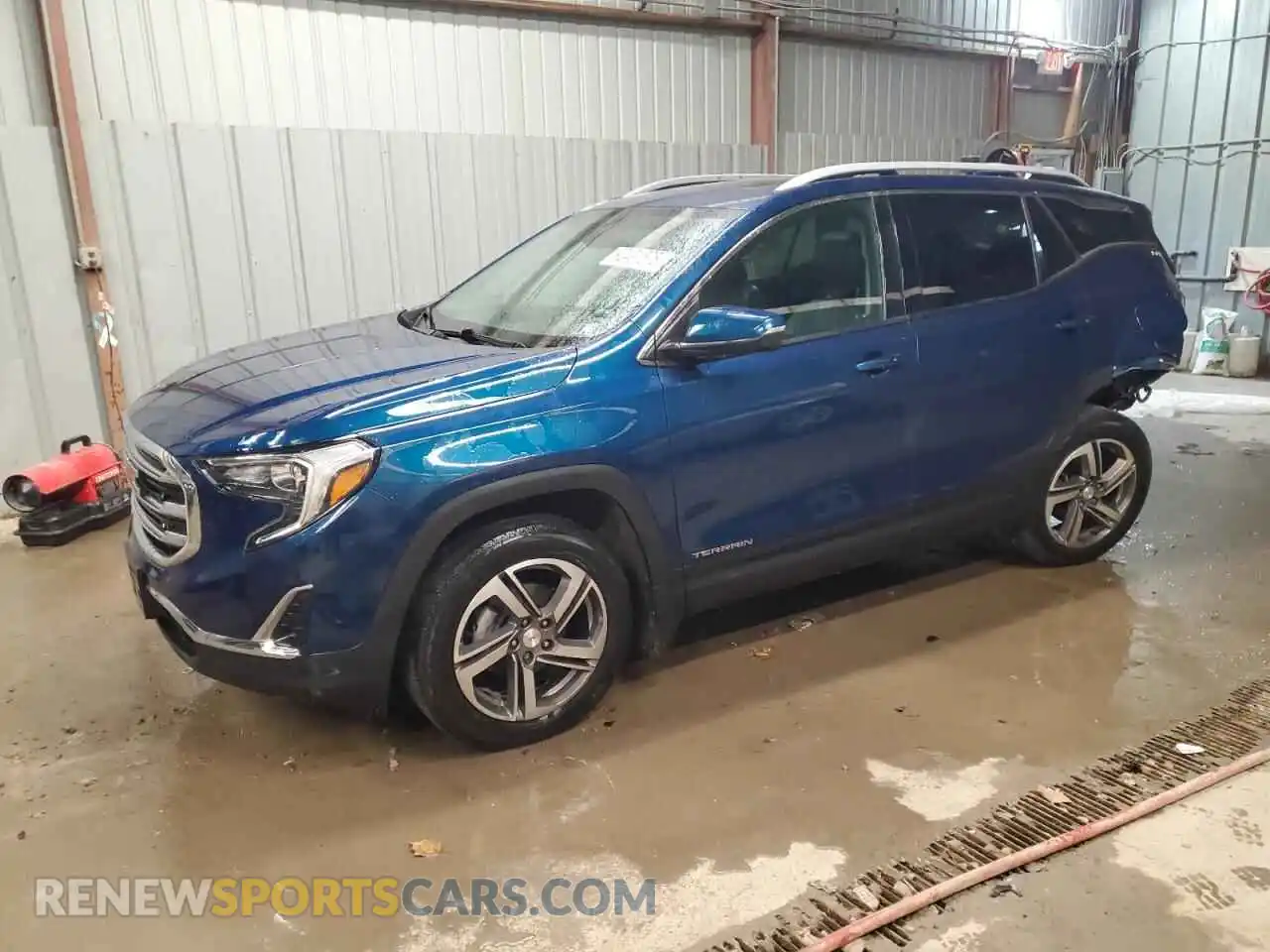 1 Photograph of a damaged car 3GKALVEV9ML344212 GMC TERRAIN 2021