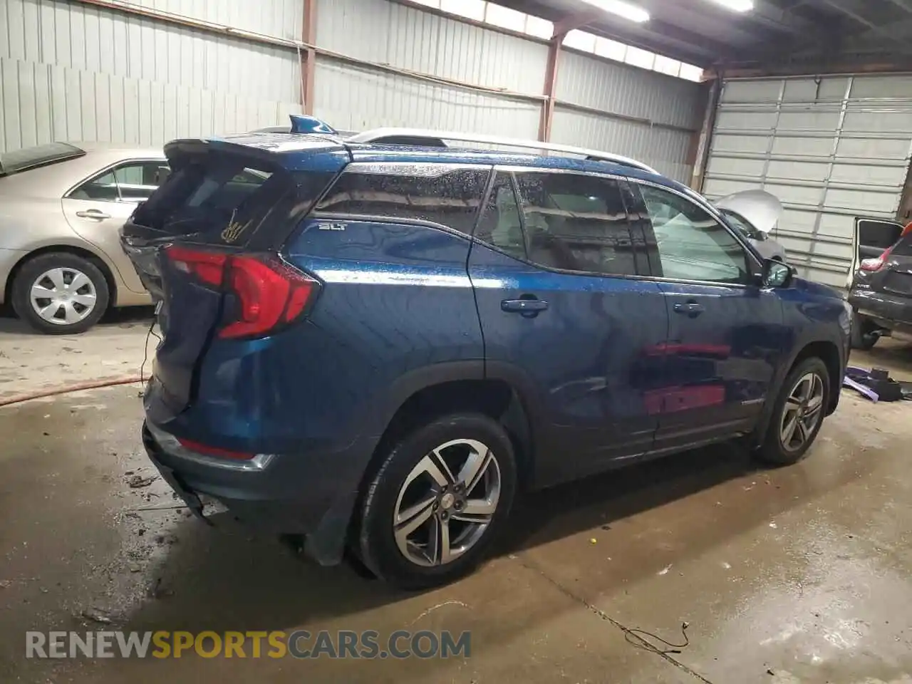 3 Photograph of a damaged car 3GKALVEV9ML344212 GMC TERRAIN 2021