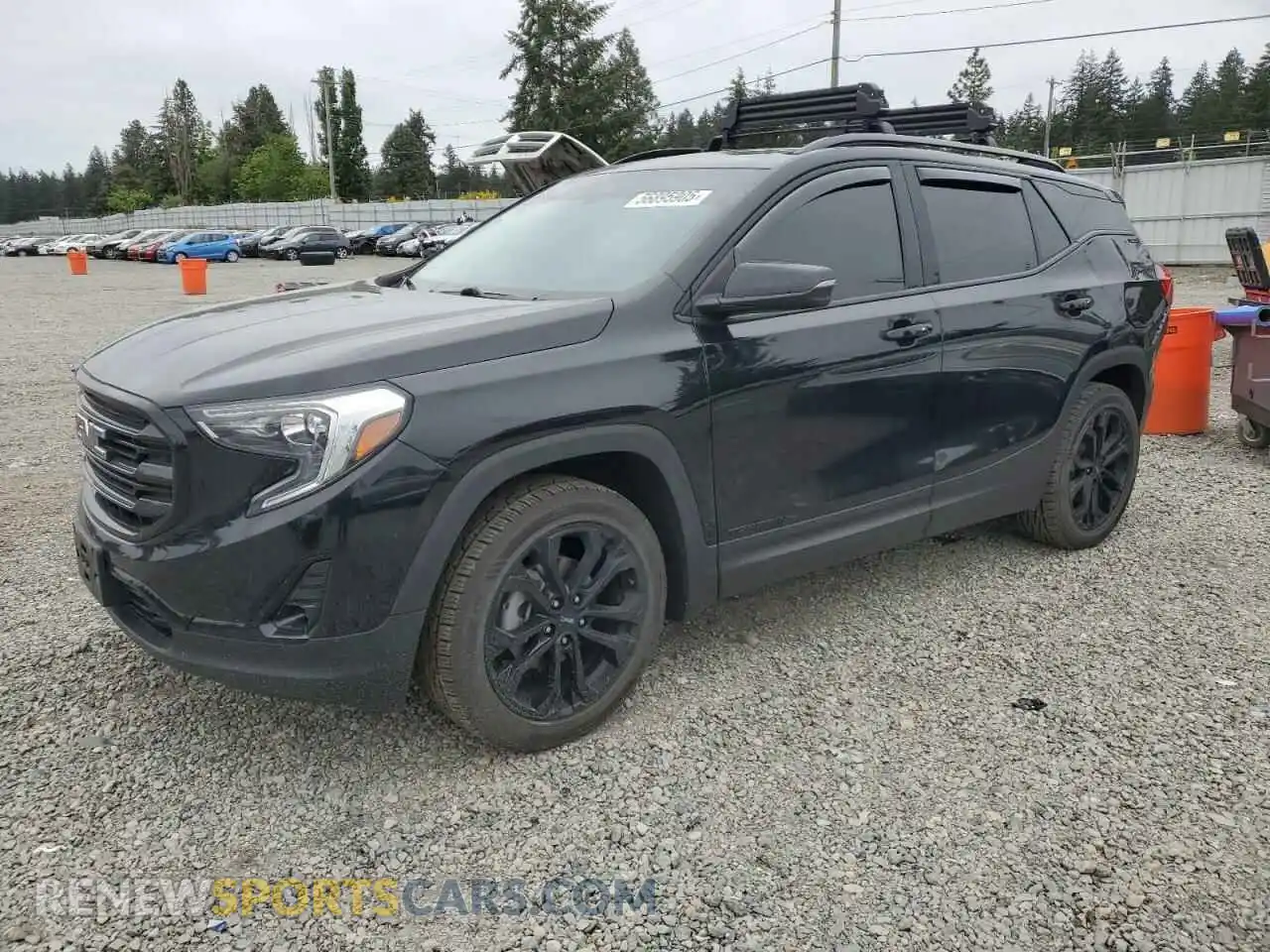 1 Photograph of a damaged car 3GKALVEV9ML348552 GMC TERRAIN 2021