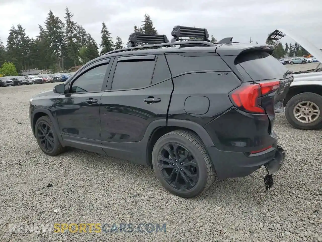 2 Photograph of a damaged car 3GKALVEV9ML348552 GMC TERRAIN 2021