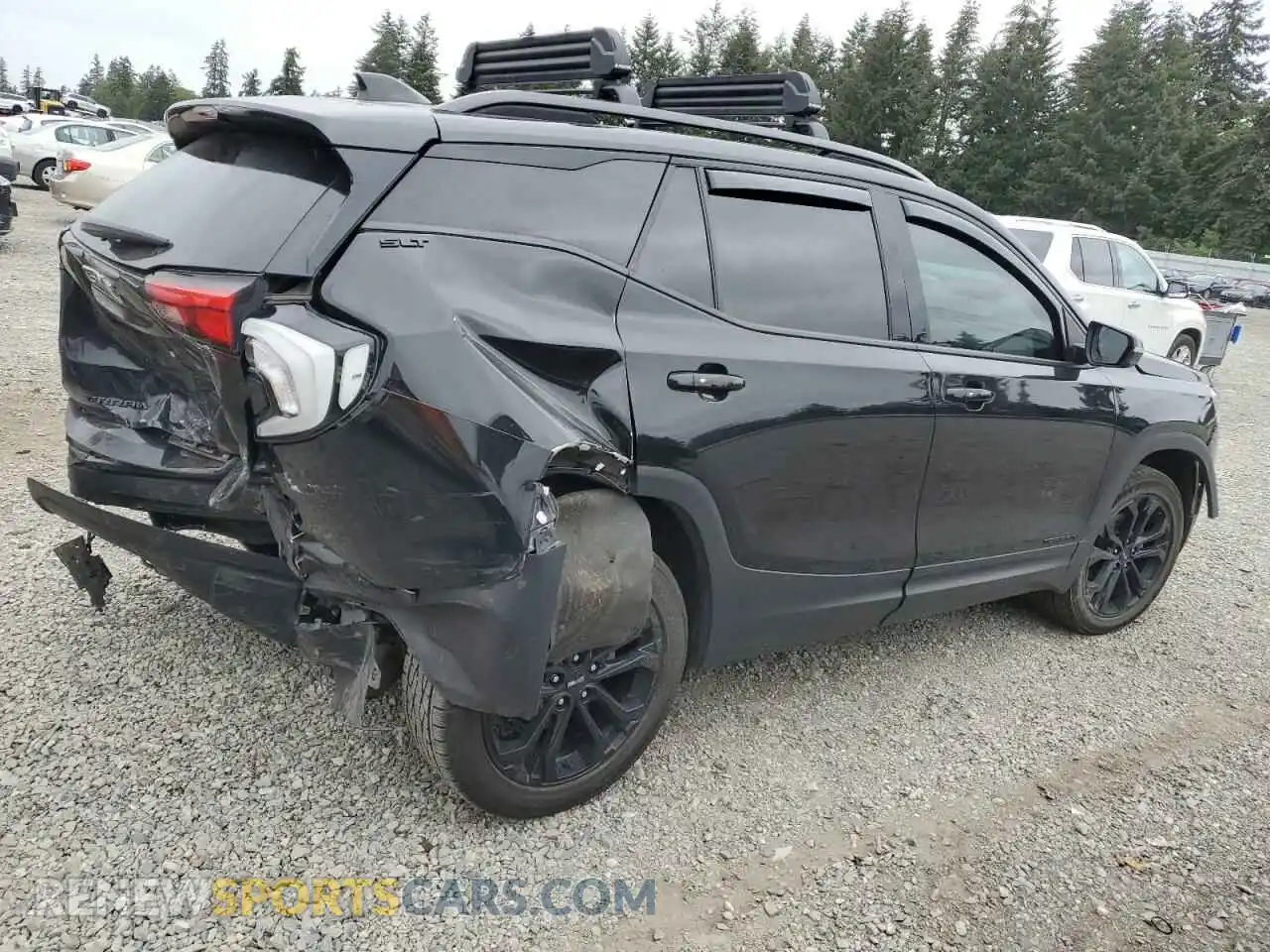 3 Photograph of a damaged car 3GKALVEV9ML348552 GMC TERRAIN 2021
