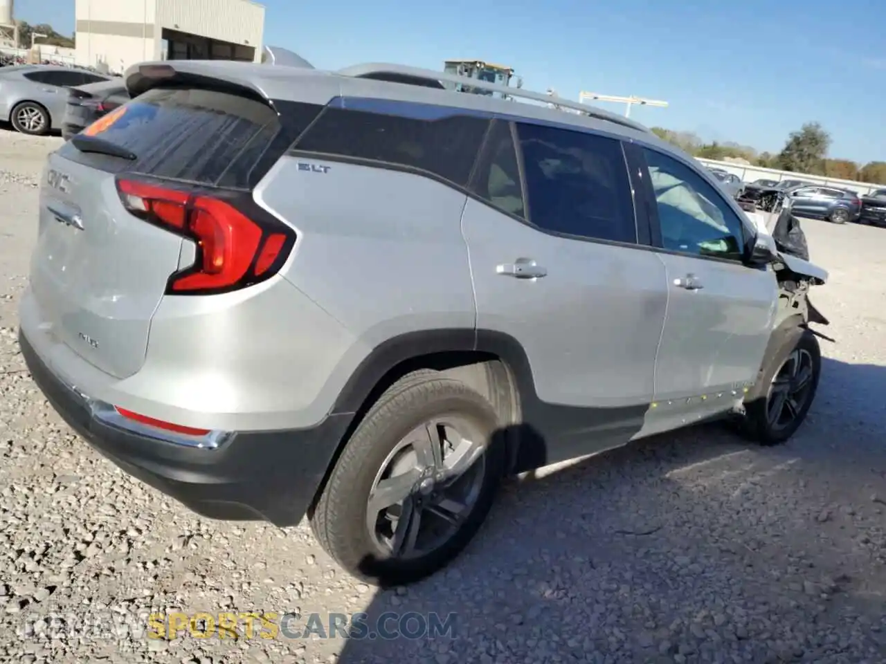 3 Photograph of a damaged car 3GKALVEVXML305676 GMC TERRAIN 2021