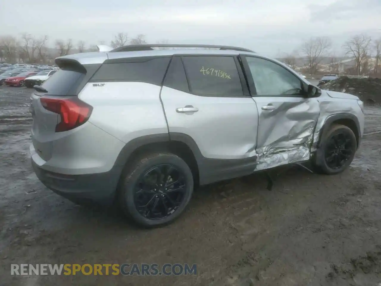 3 Photograph of a damaged car 3GKALVEVXML356823 GMC TERRAIN 2021