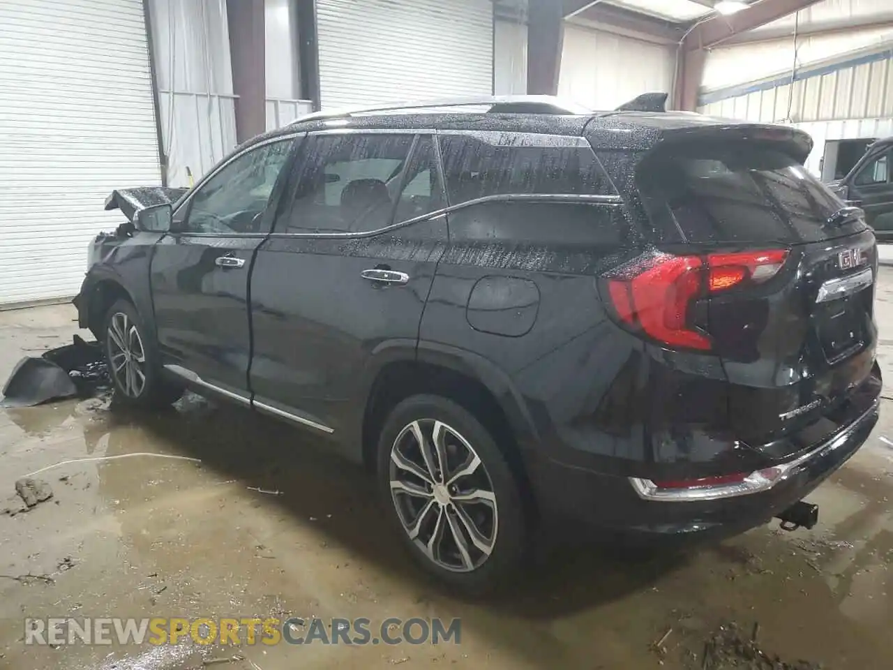 2 fotografías del automóvil dañado 3GKALXEV5ML395671 GMC TERRAIN 2021