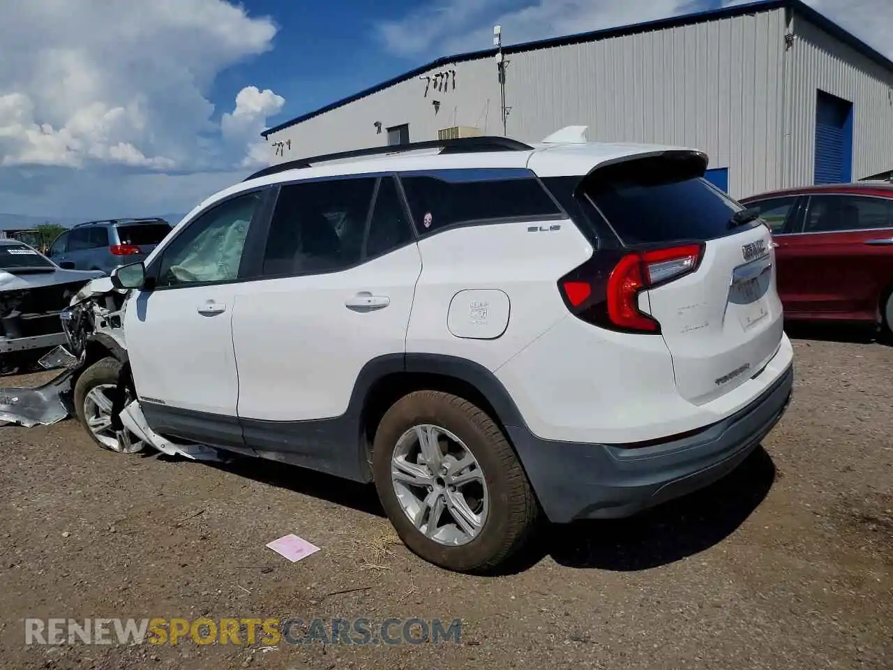 2 Photograph of a damaged car 3GKALMEV0NL121391 GMC TERRAIN 2022