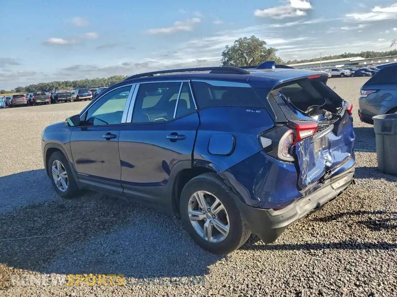 2 Photograph of a damaged car 3GKALMEV0NL122928 GMC TERRAIN 2022