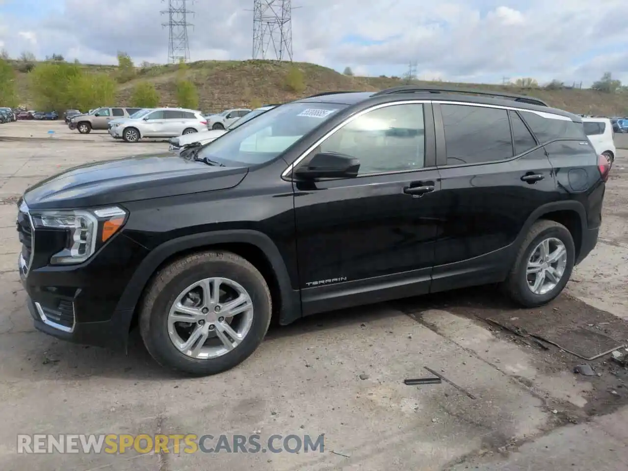 1 Photograph of a damaged car 3GKALMEV0NL165987 GMC TERRAIN 2022