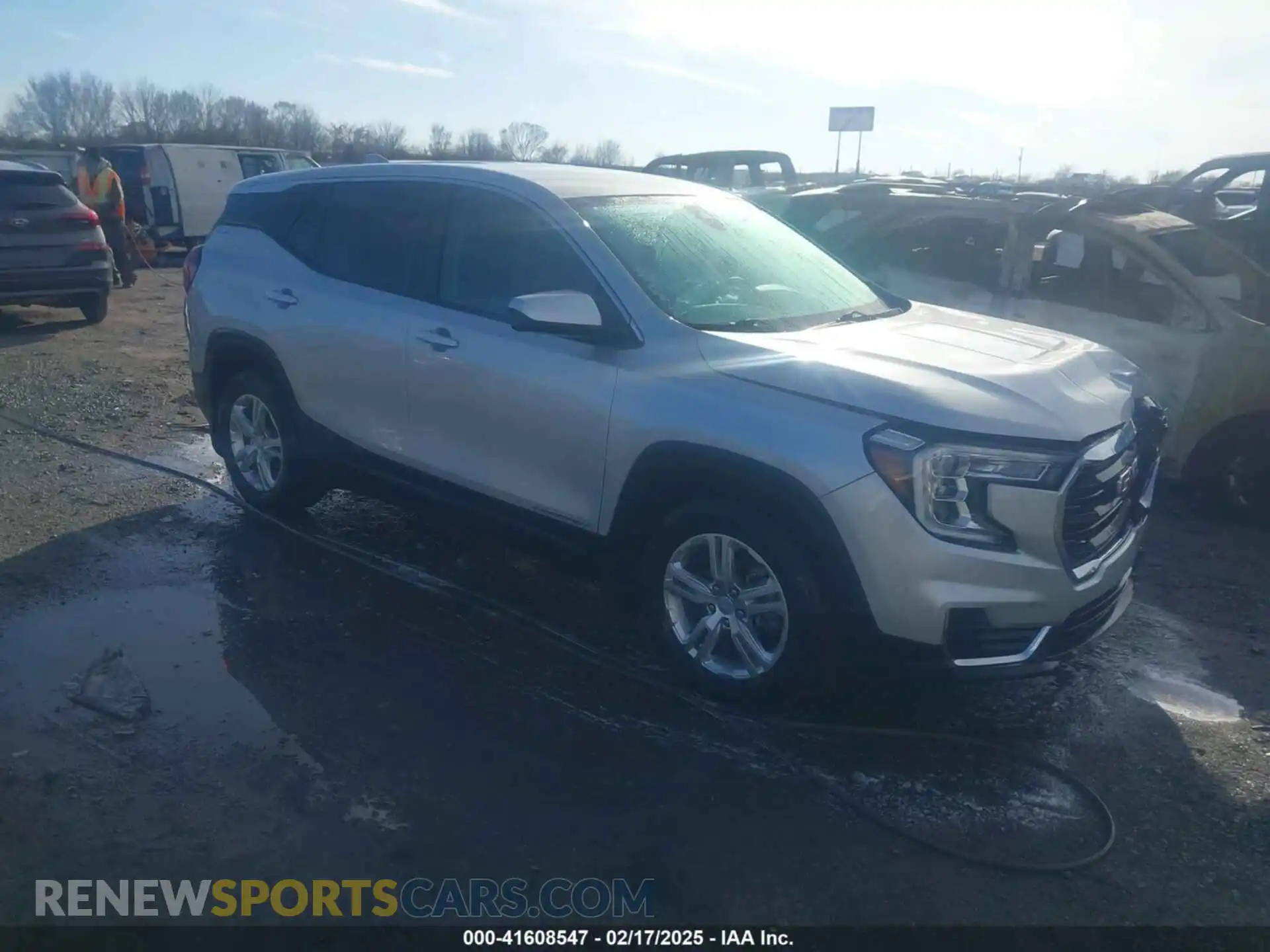 1 Фотография поврежденного автомобиля 3GKALMEV0NL190467 GMC TERRAIN 2022