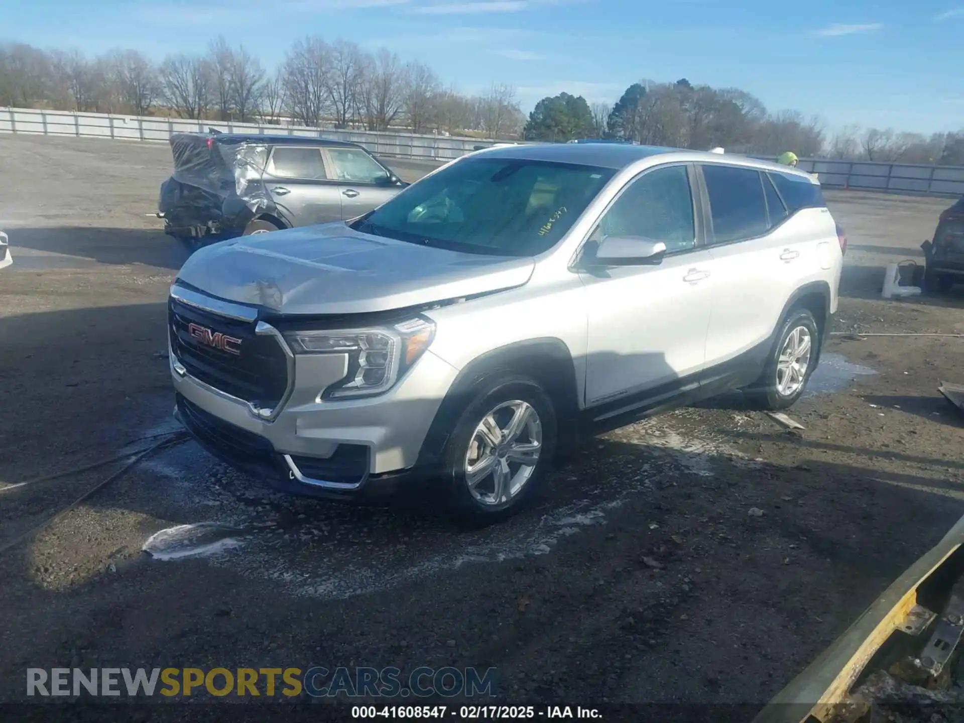 2 Фотография поврежденного автомобиля 3GKALMEV0NL190467 GMC TERRAIN 2022