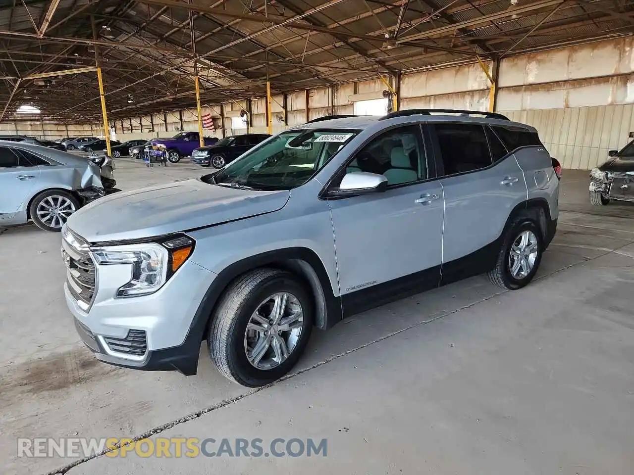 1 fotografías del automóvil dañado 3GKALMEV0NL234757 GMC TERRAIN 2022