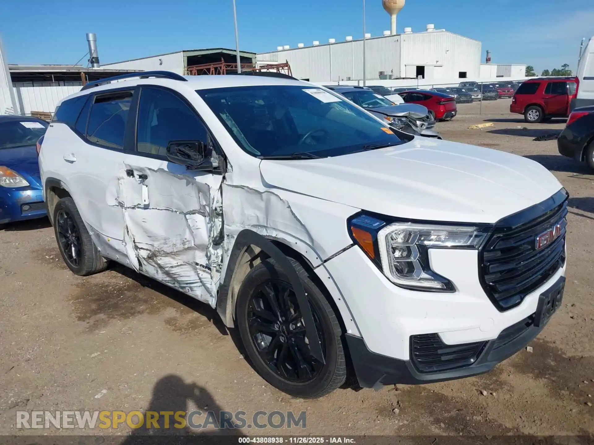 1 Photograph of a damaged car 3GKALMEV0NL239053 GMC TERRAIN 2022