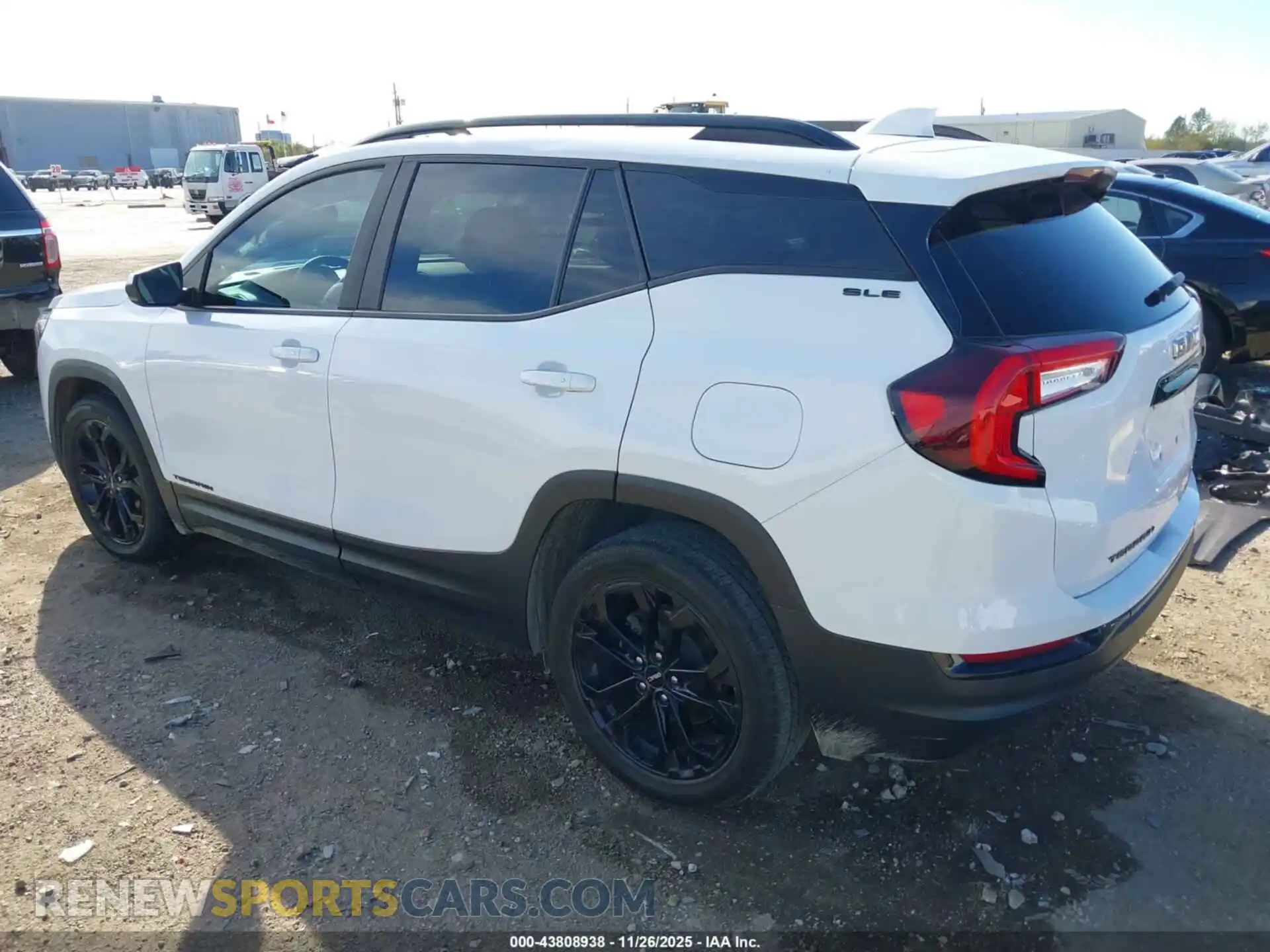 3 Photograph of a damaged car 3GKALMEV0NL239053 GMC TERRAIN 2022