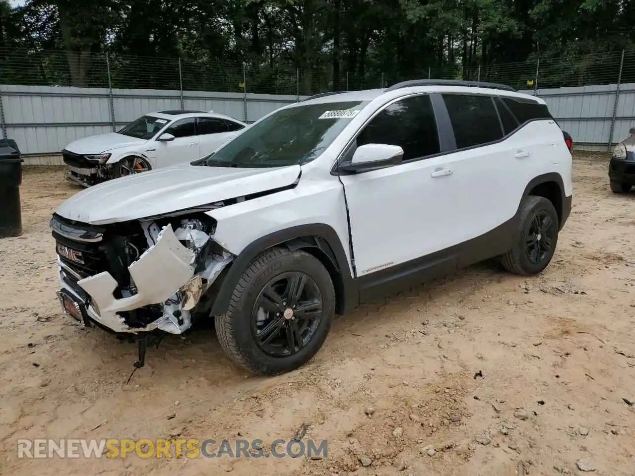 1 Photograph of a damaged car 3GKALMEV1NL149023 GMC TERRAIN 2022