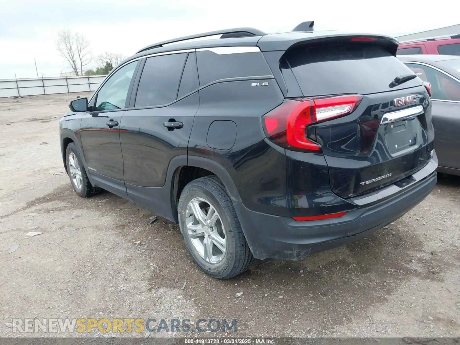 3 Photograph of a damaged car 3GKALMEV1NL166310 GMC TERRAIN 2022