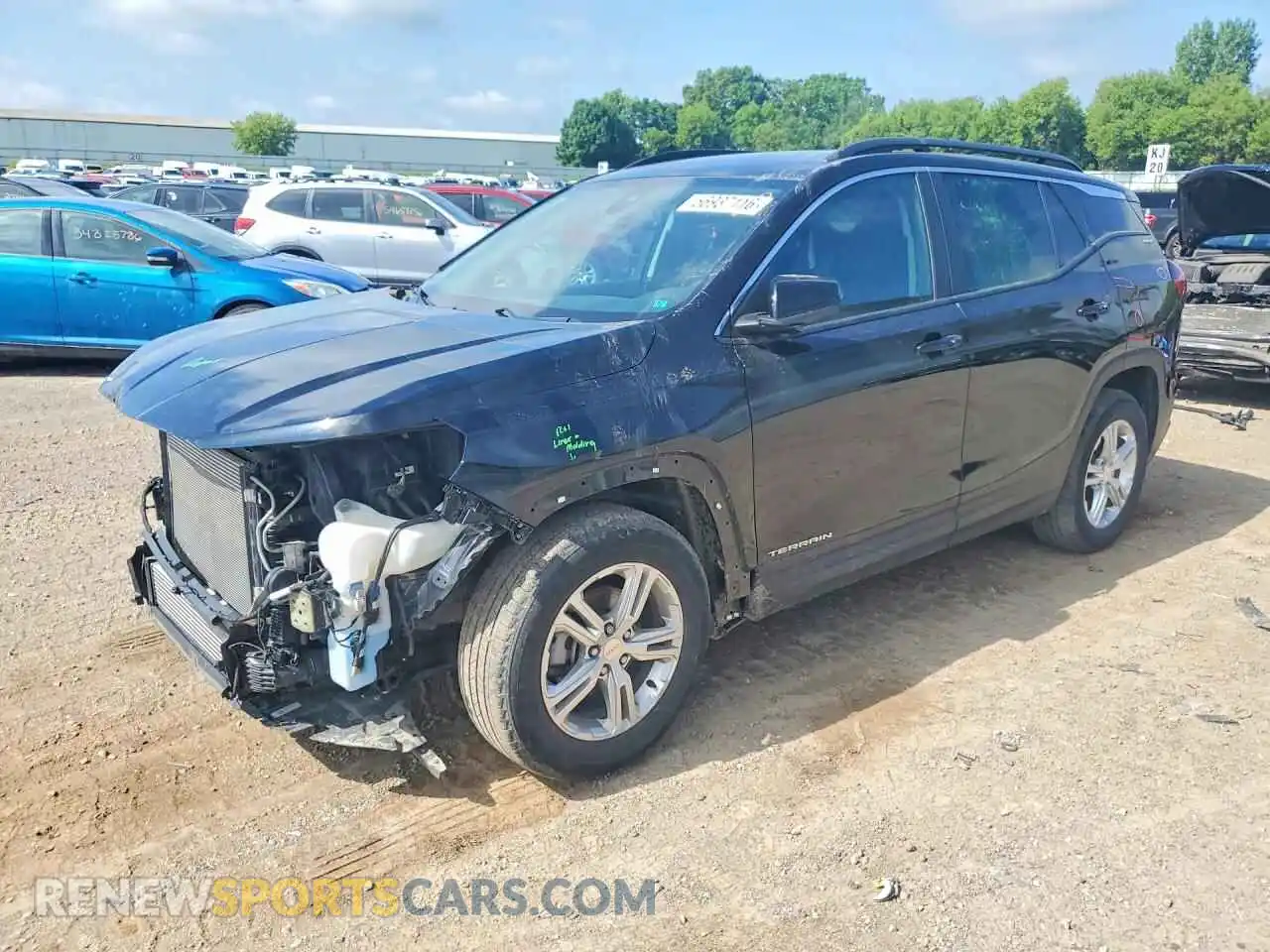1 Photograph of a damaged car 3GKALMEV1NL170776 GMC TERRAIN 2022