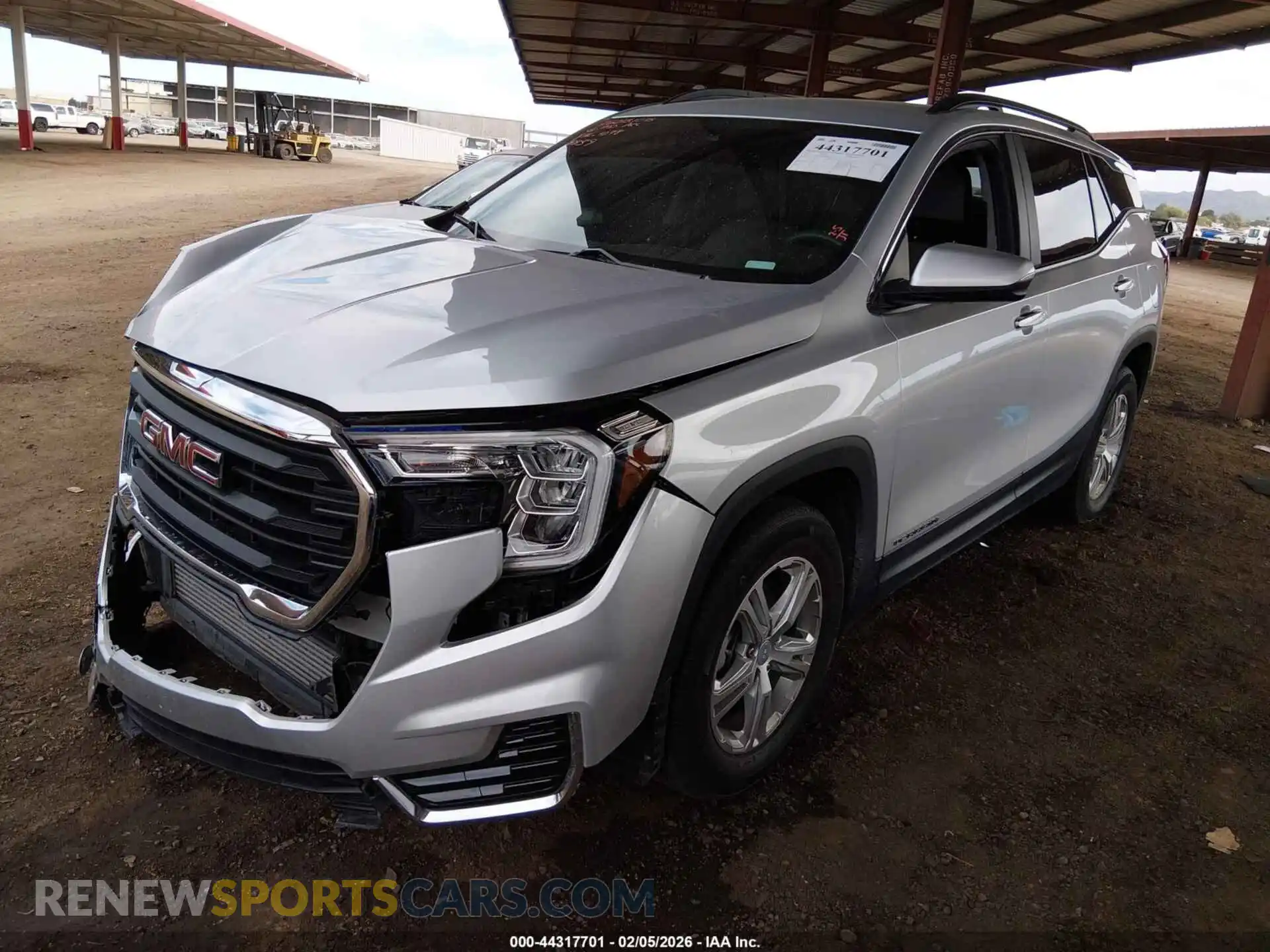 2 Photograph of a damaged car 3GKALMEV1NL188839 GMC TERRAIN 2022