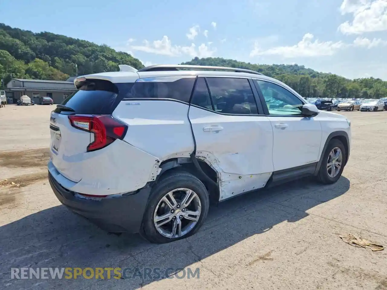 3 fotografías del automóvil dañado 3GKALMEV1NL254743 GMC TERRAIN 2022