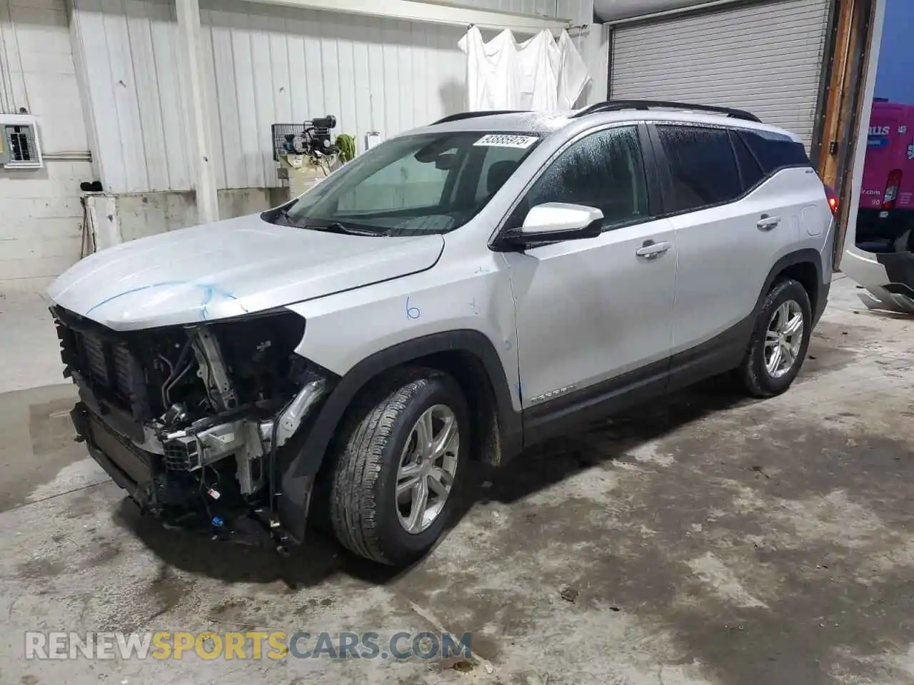 1 Photograph of a damaged car 3GKALMEV1NL263846 GMC TERRAIN 2022