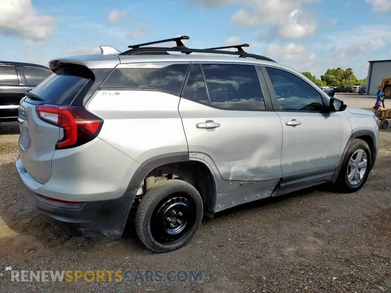 3 Photograph of a damaged car 3GKALMEV2NL108979 GMC TERRAIN 2022