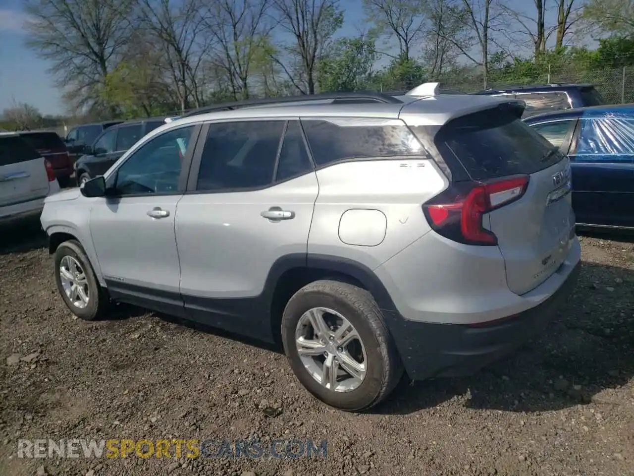 2 Photograph of a damaged car 3GKALMEV2NL146566 GMC TERRAIN 2022