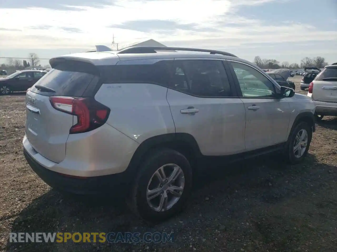 3 Photograph of a damaged car 3GKALMEV2NL146566 GMC TERRAIN 2022