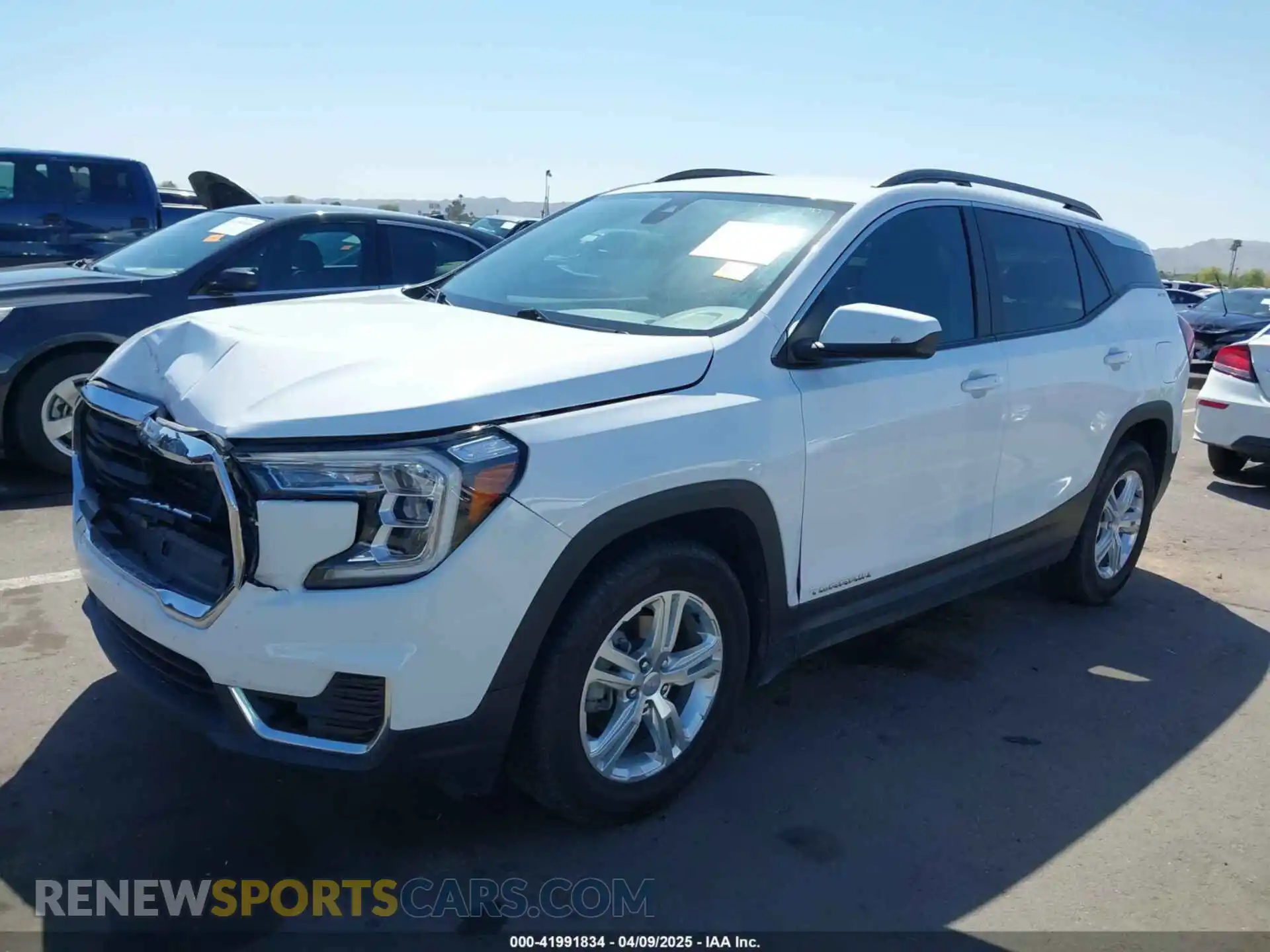 2 Photograph of a damaged car 3GKALMEV2NL146762 GMC TERRAIN 2022