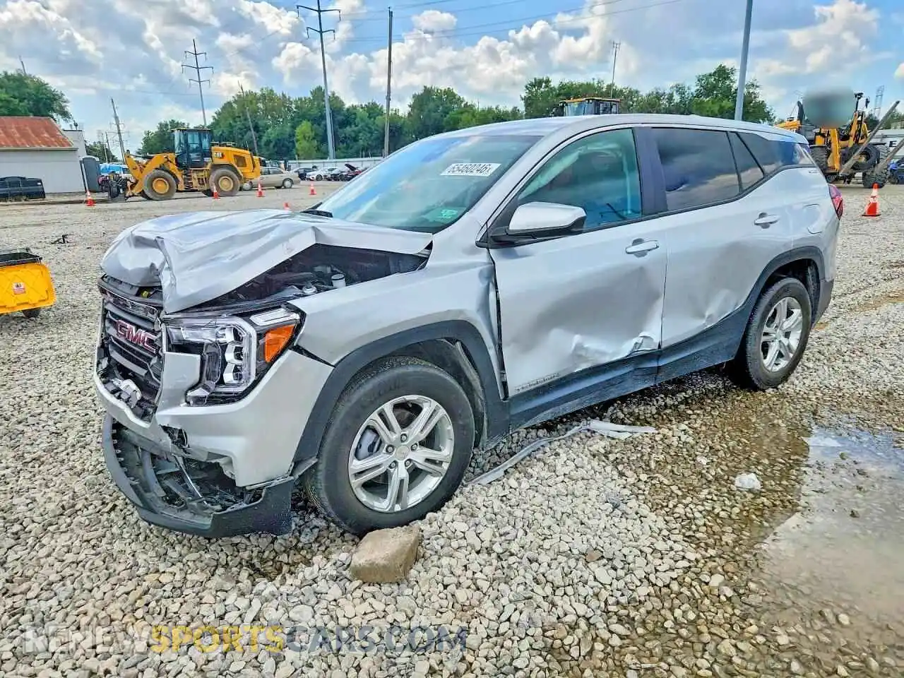 1 fotografías del automóvil dañado 3GKALMEV2NL171466 GMC TERRAIN 2022