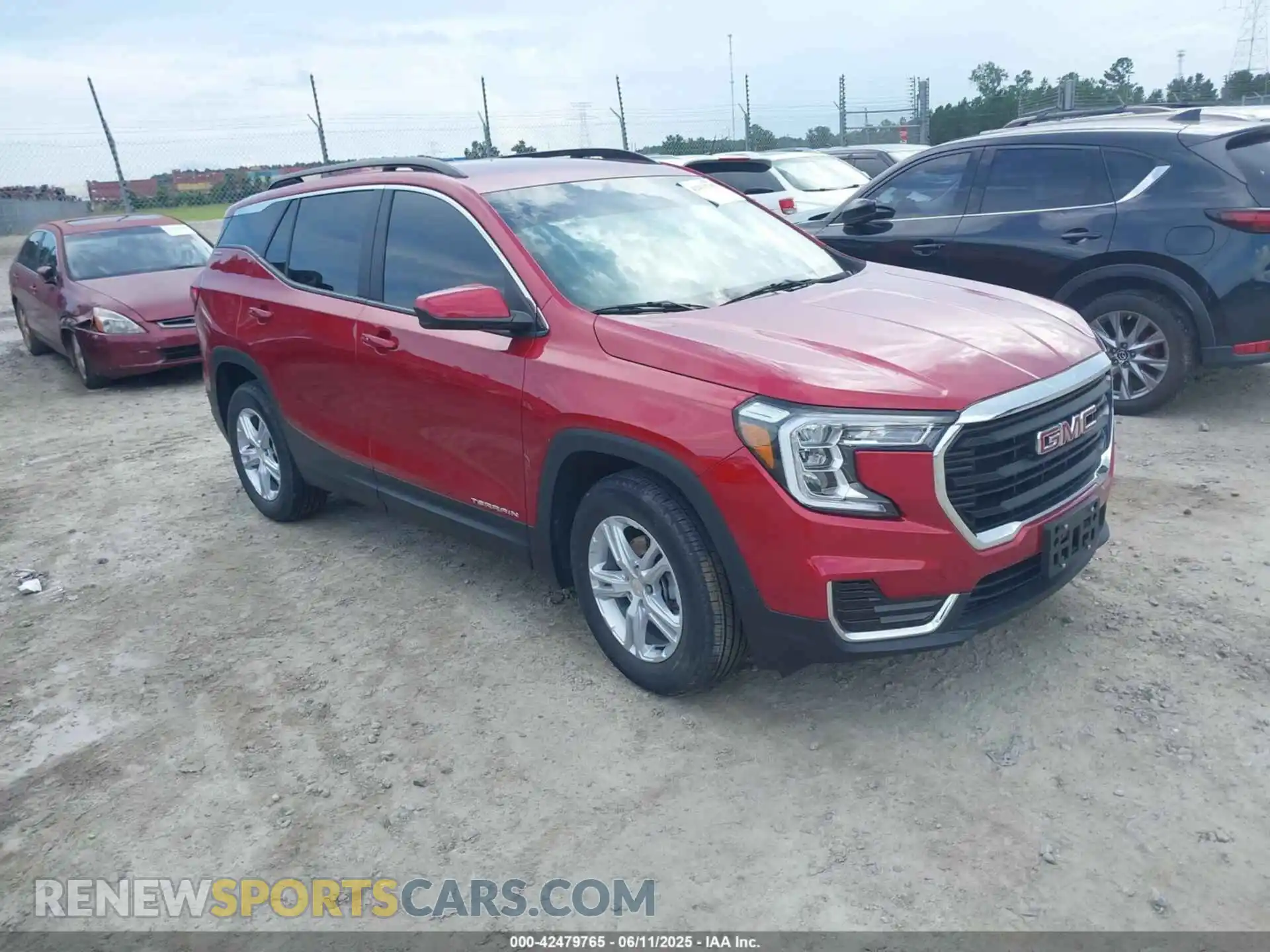 1 Photograph of a damaged car 3GKALMEV2NL202022 GMC TERRAIN 2022
