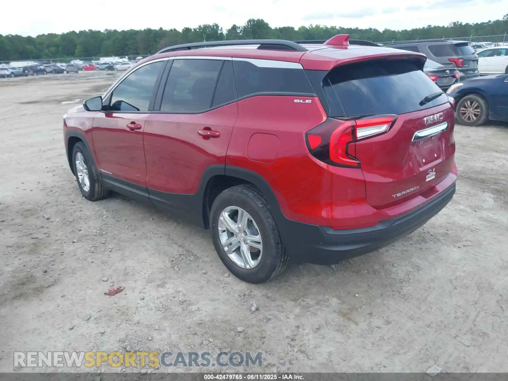 3 Photograph of a damaged car 3GKALMEV2NL202022 GMC TERRAIN 2022