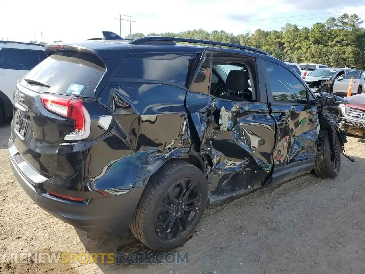 3 Photograph of a damaged car 3GKALMEV2NL202294 GMC TERRAIN 2022