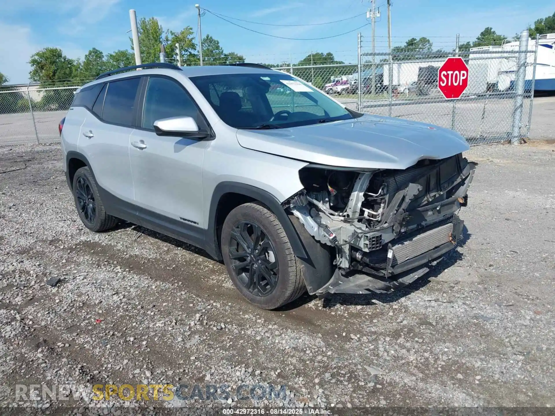1 Photograph of a damaged car 3GKALMEV2NL257196 GMC TERRAIN 2022