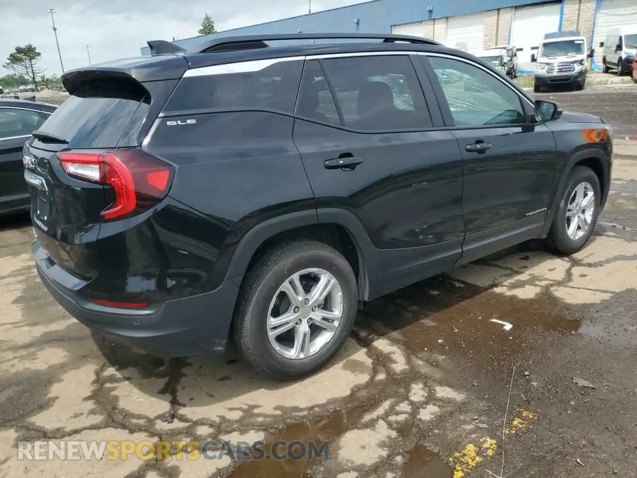 3 Photograph of a damaged car 3GKALMEV2NL284382 GMC TERRAIN 2022