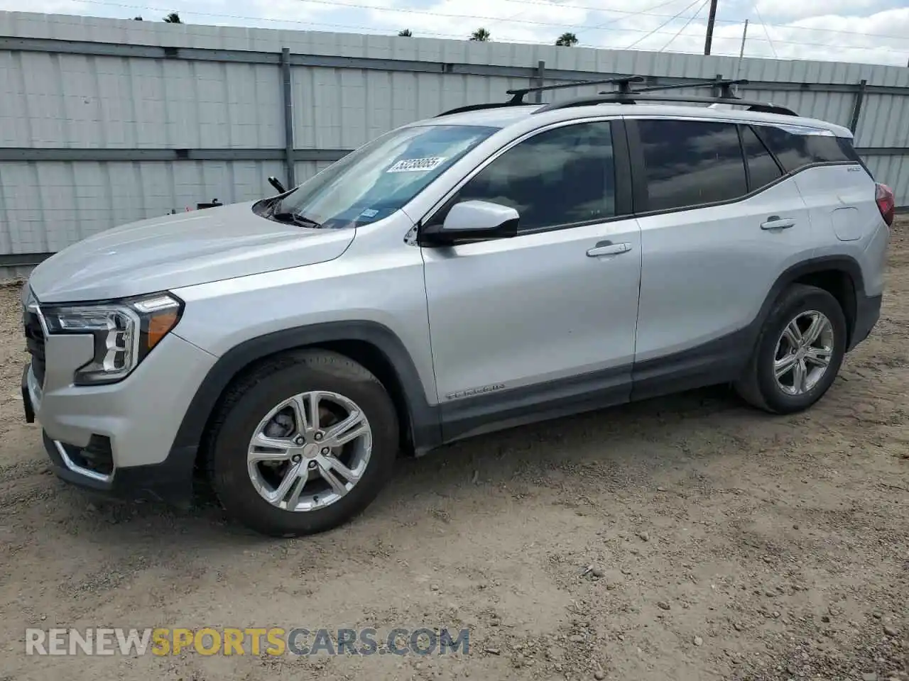 1 Photograph of a damaged car 3GKALMEV3NL108960 GMC TERRAIN 2022