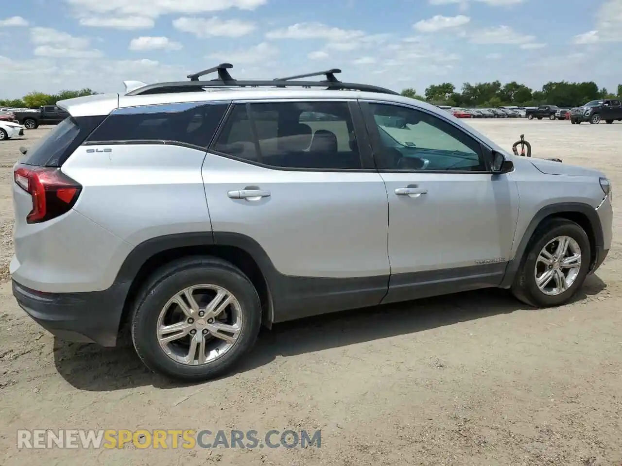 3 Photograph of a damaged car 3GKALMEV3NL108960 GMC TERRAIN 2022
