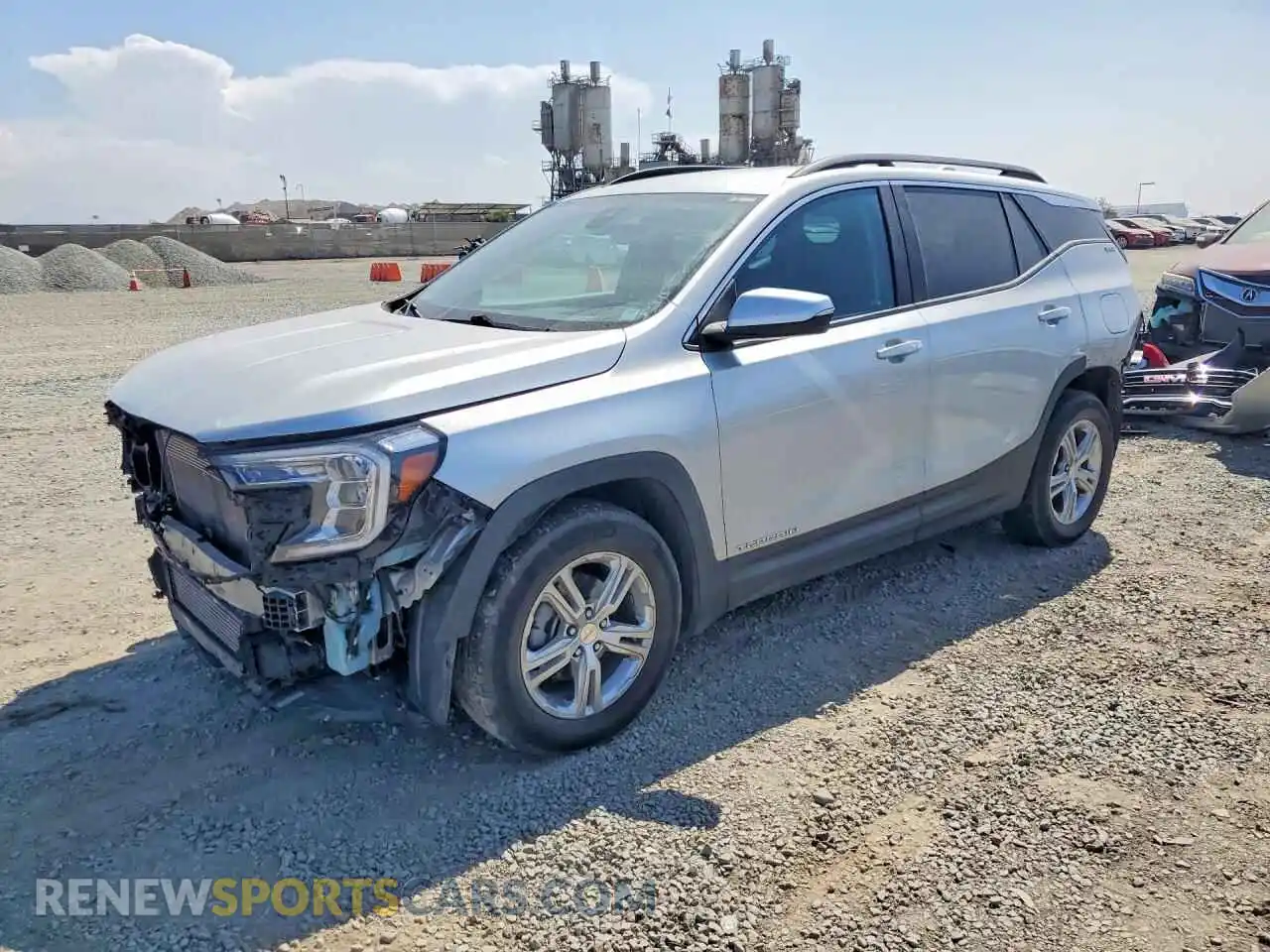 1 fotografías del automóvil dañado 3GKALMEV3NL124012 GMC TERRAIN 2022