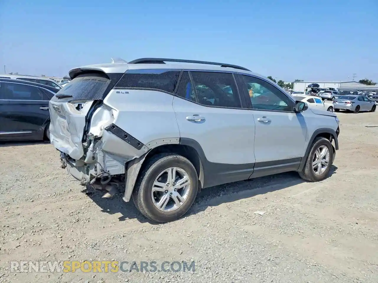 3 fotografías del automóvil dañado 3GKALMEV3NL124012 GMC TERRAIN 2022